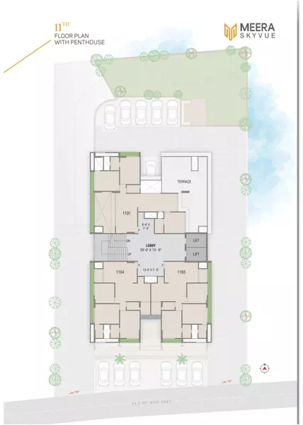 11th floor layout plan